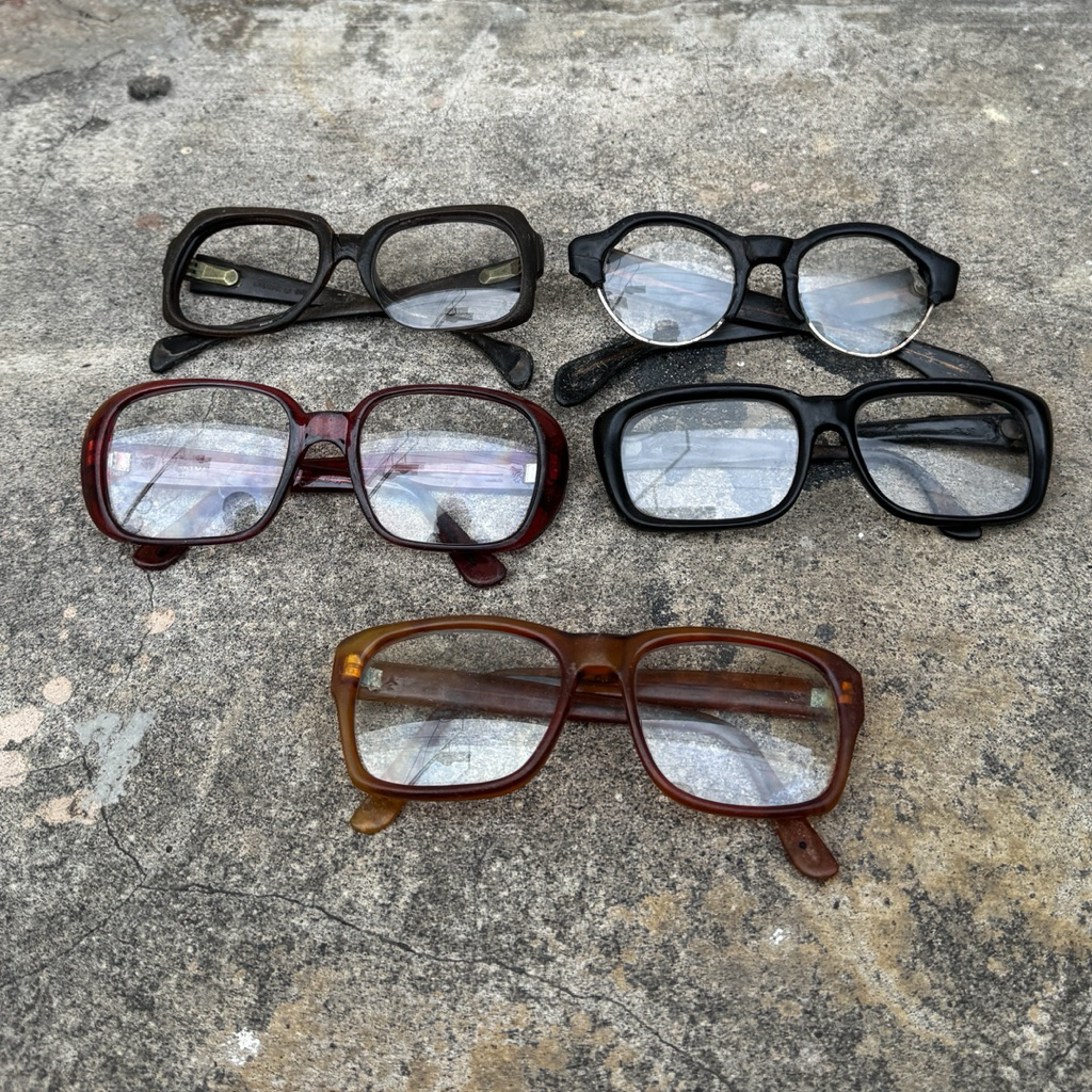 KACAMATA LAWAS JADUL VINTAGE KACAMATA PRESIDENT KACAMATA GADING