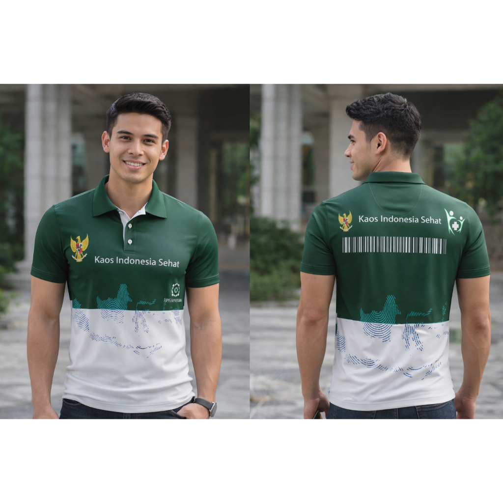 Kaos bpjs // Baju Kaos Indonesia Sehat // Baju Kaos Bpjs Indonesia sehat