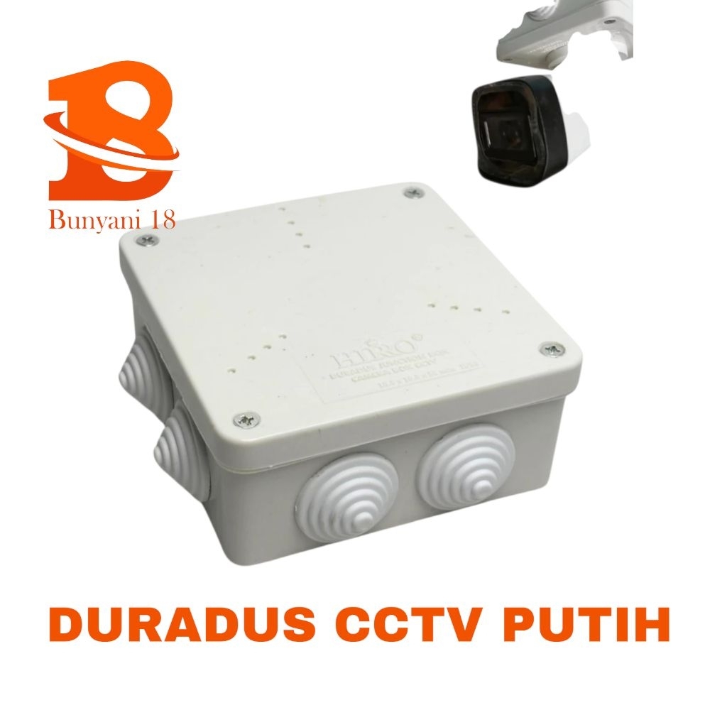 DORADUS DURADUS JUNCTION  BOX CCTV PUTIH BARU