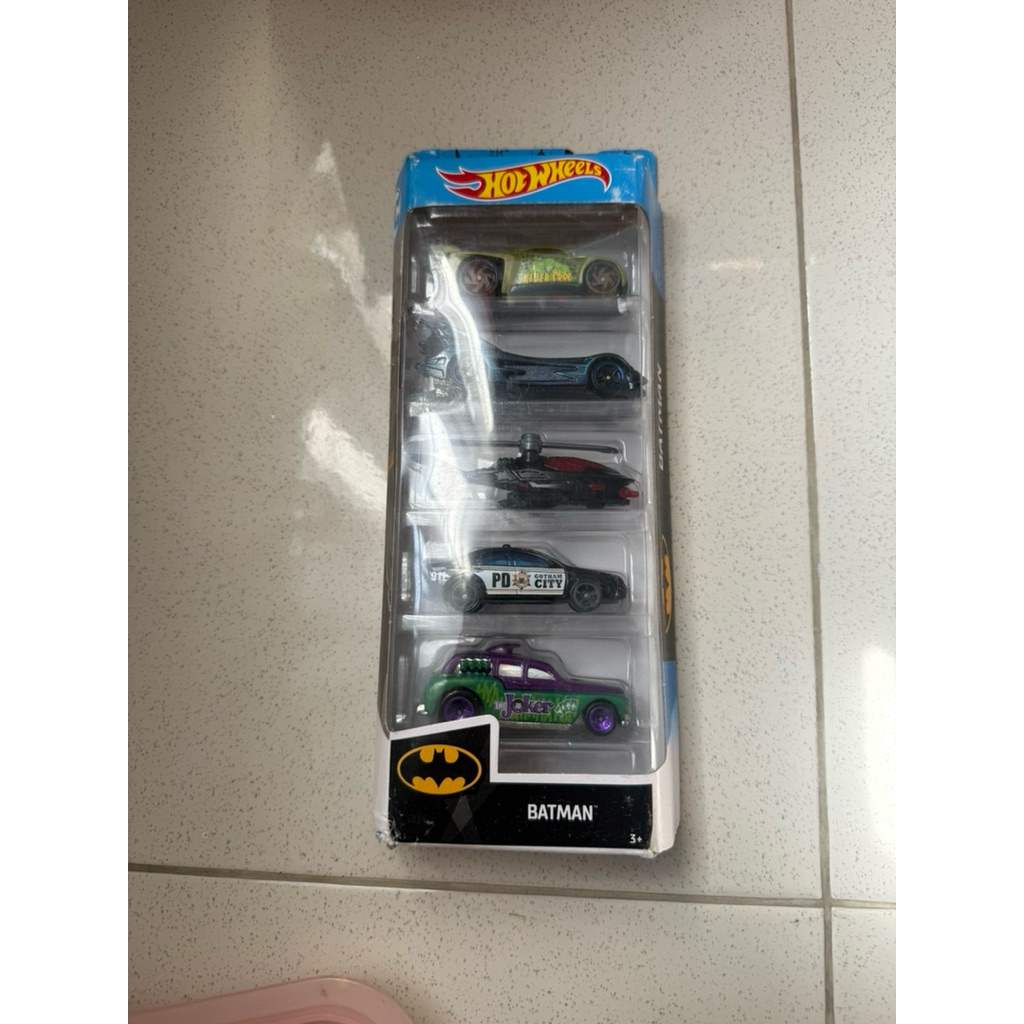 Hot Wheels Batman Giftpack Isi 5 2019