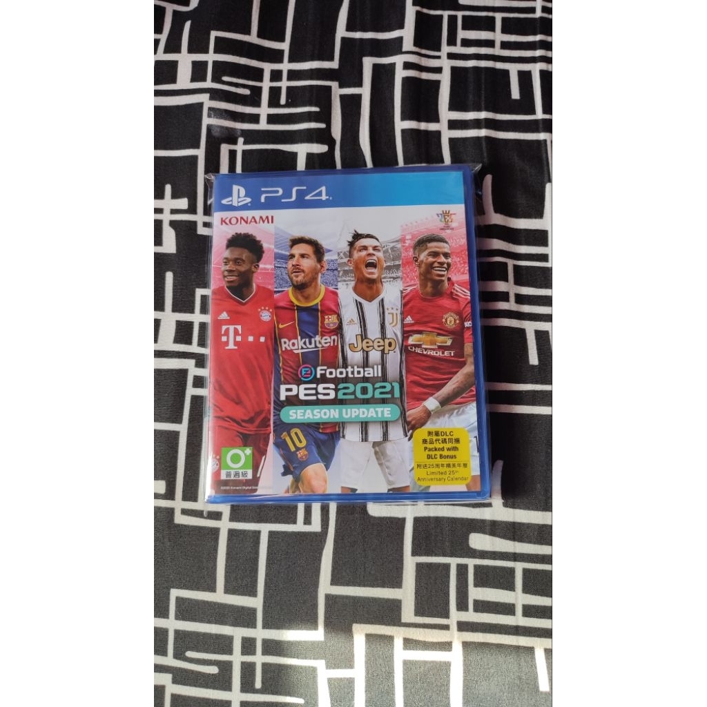 PES 2021 PS4 Original BD Region 3 kondisi bagus