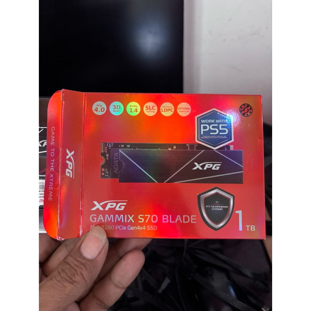 FOR SALE SSD XPG ADATA S70 BLADE 1TB