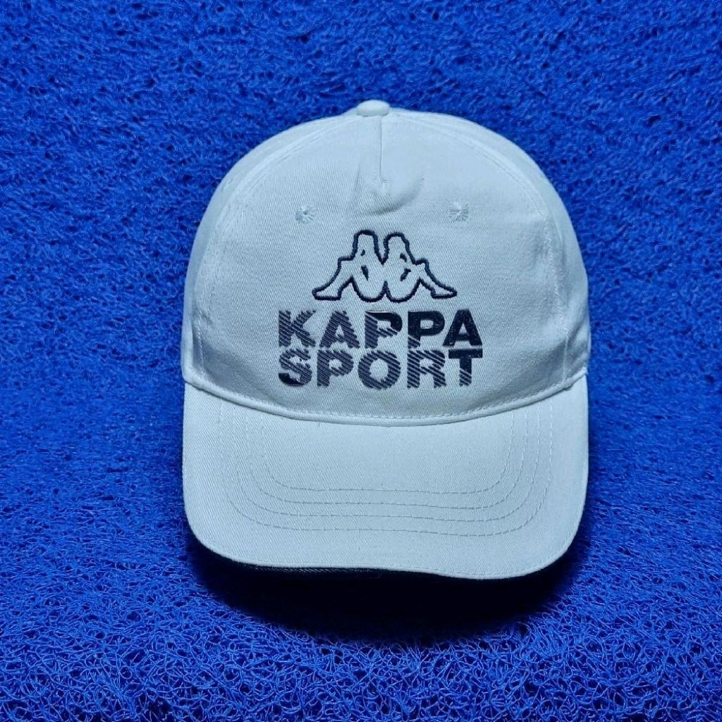 Topi kappa sport casual white PL