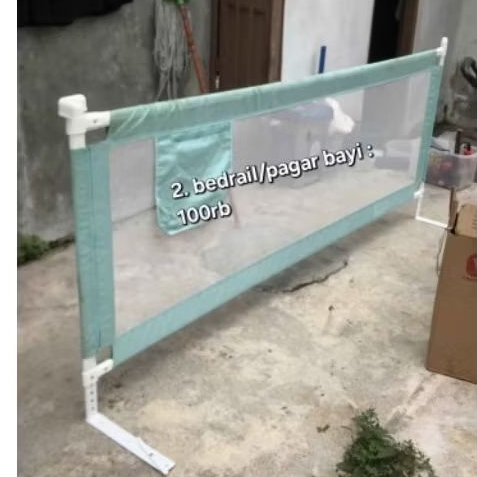 pagar bayi/bedrail 1 sisi preloved
