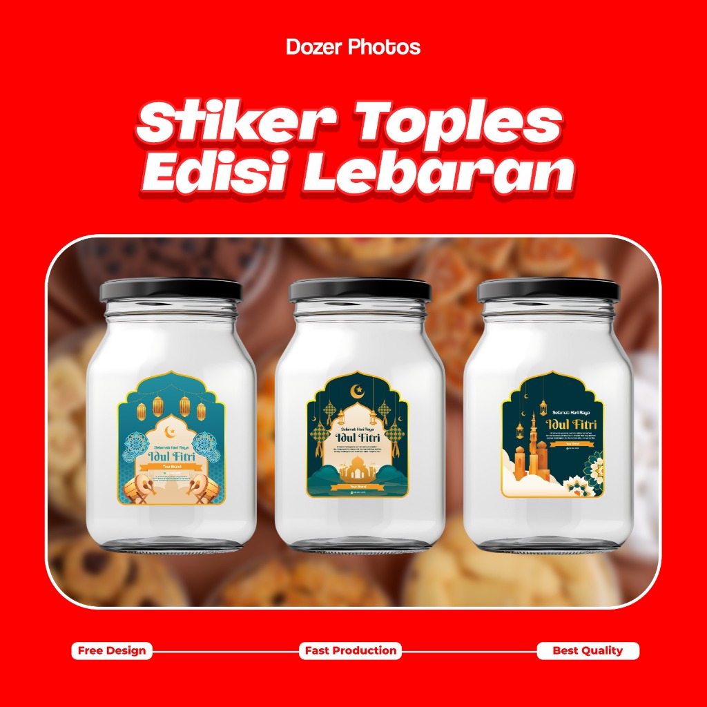 STIKER TOPLES EDISI LEBARAN|Cantik & Elegan