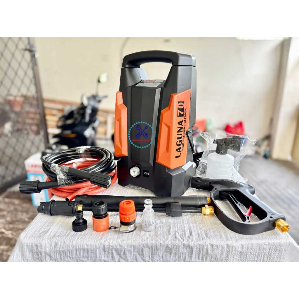 Mesin Jet Cleaner Steam Cuci Motor Mobil Lakoni Laguna 70 - Mesin Cuci Mobil - Jet Washer Laguna 70