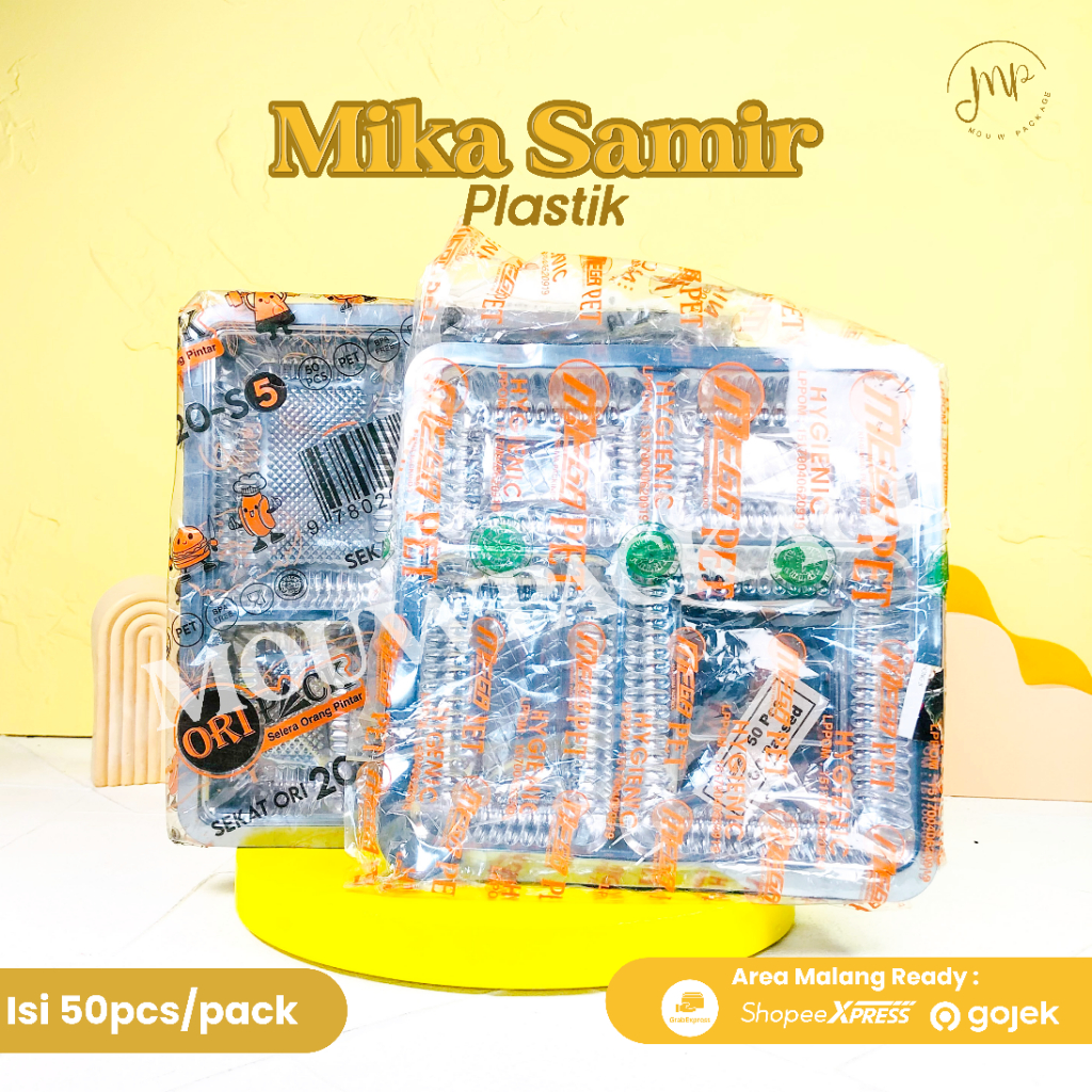 MIKA SAMIR / MIKA SEKAT 4 5 / MIKA 18X18 / 20X20 / MIKA NASI KOTAK / MIKA CATERING