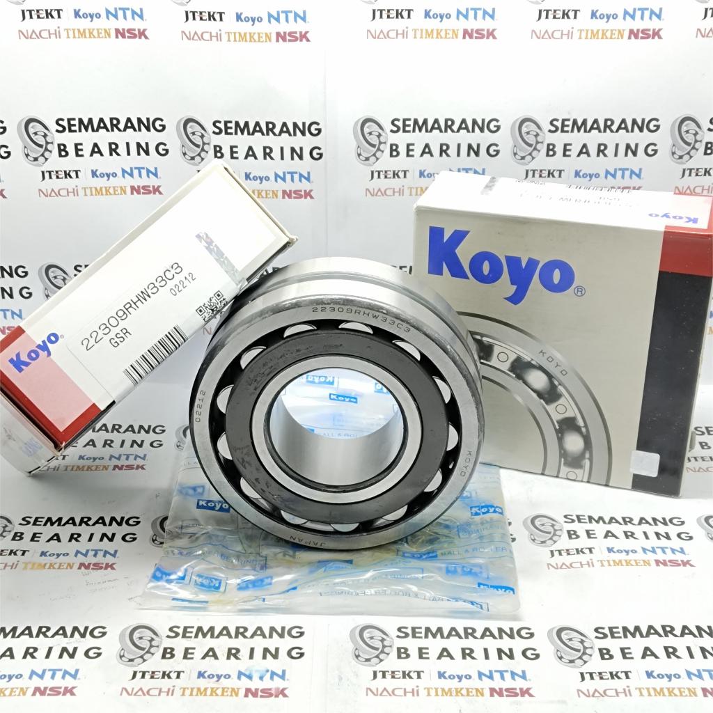 BEARING 22309 KOYO JAPAN SPHERICAL ROLLER BEARING 22309 RHW33C3 KOYO