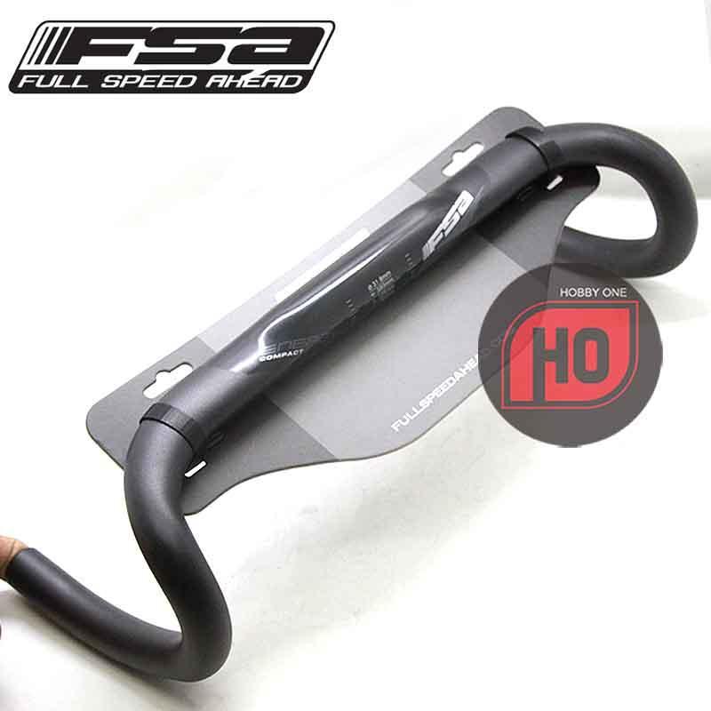 FSA ENERGY COMPACT ROAD BLACK Handlebar Dropbar