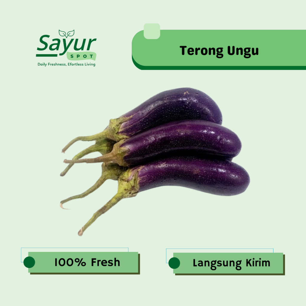 Terong Ungu Segar / Sayur Bekasi | Sayur Spot Bekasi