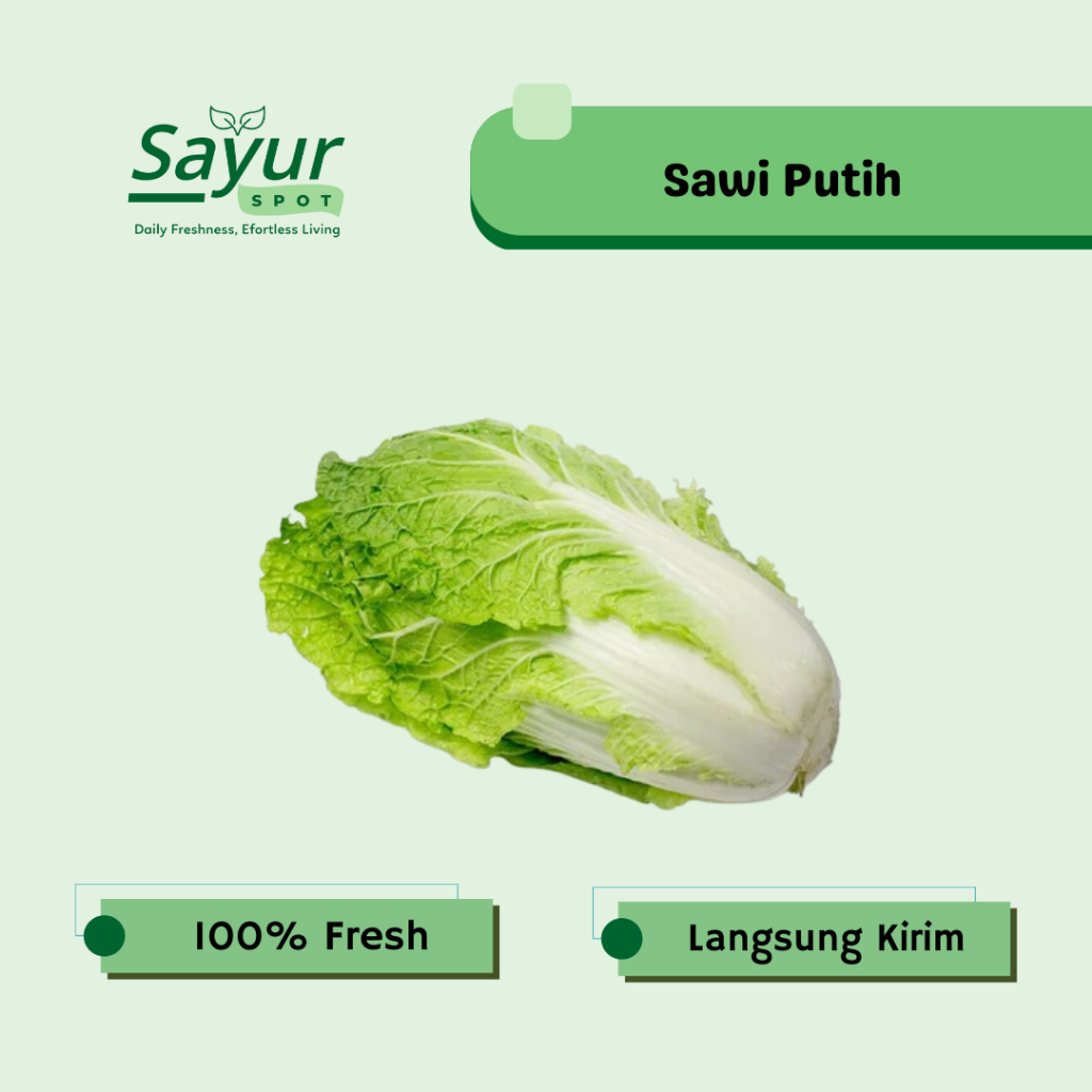 Sawi Putih Segar / Sayur Bekasi | Sayur Spot Bekasi