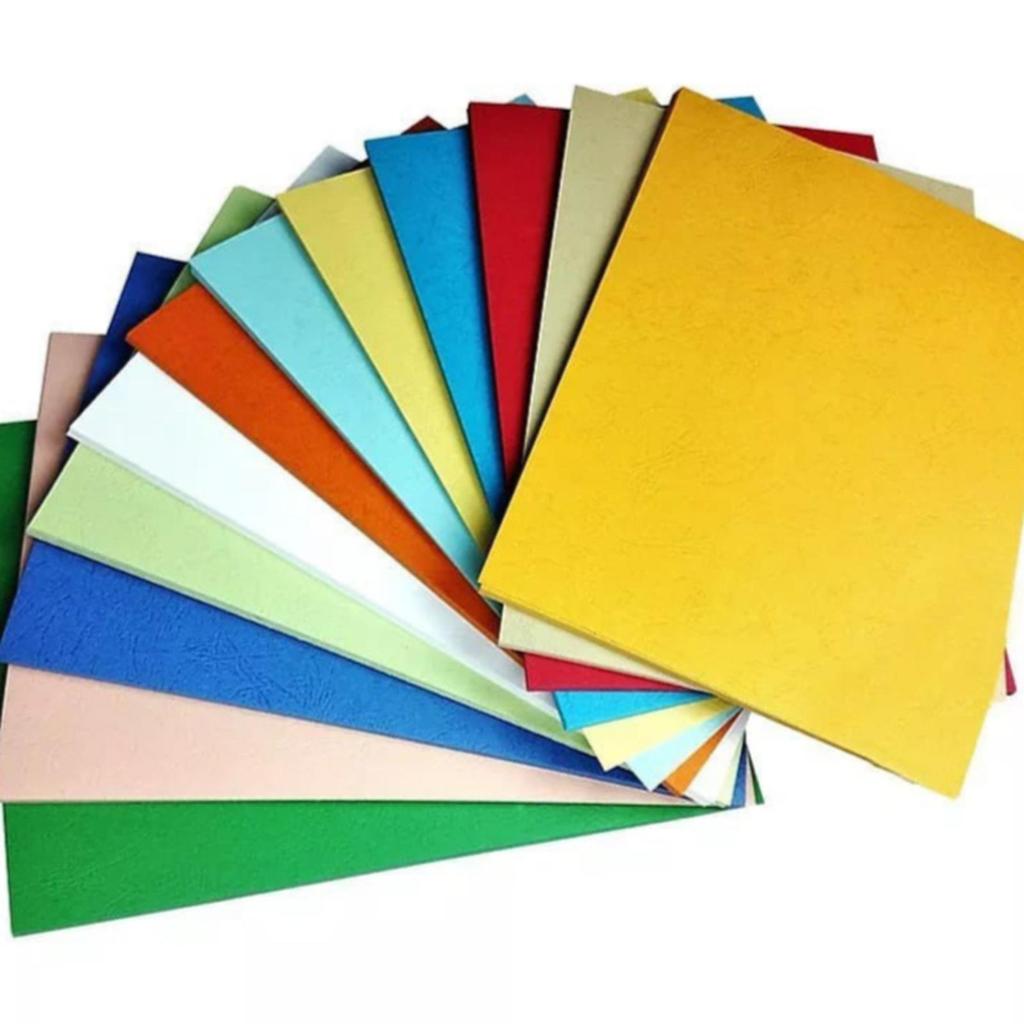 Palapa Kertas Folio 10 Lembar Warna /  Kertas Cover Jilid Folio 10 Lembar
