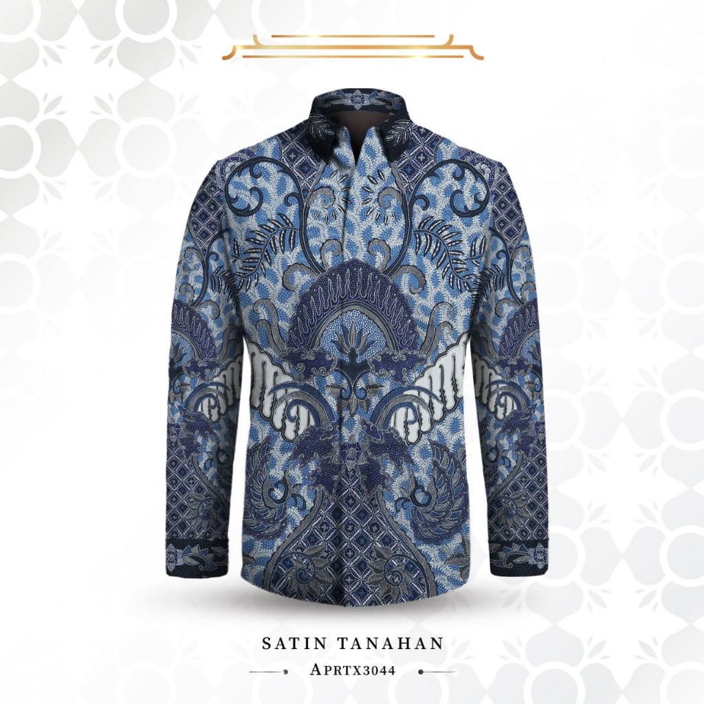 kain kemeja batik katun satin tulis premium grade A