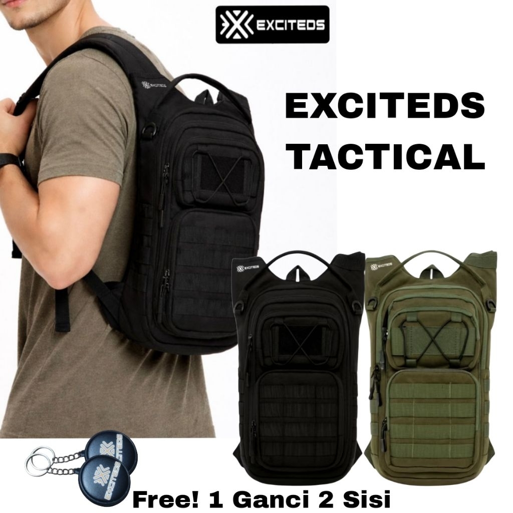 Brotherbag - Tas Ransel Pria Wanita Tactical Terbaru Tas Ransel Army Tas Sepeda Tas TNI POLRI