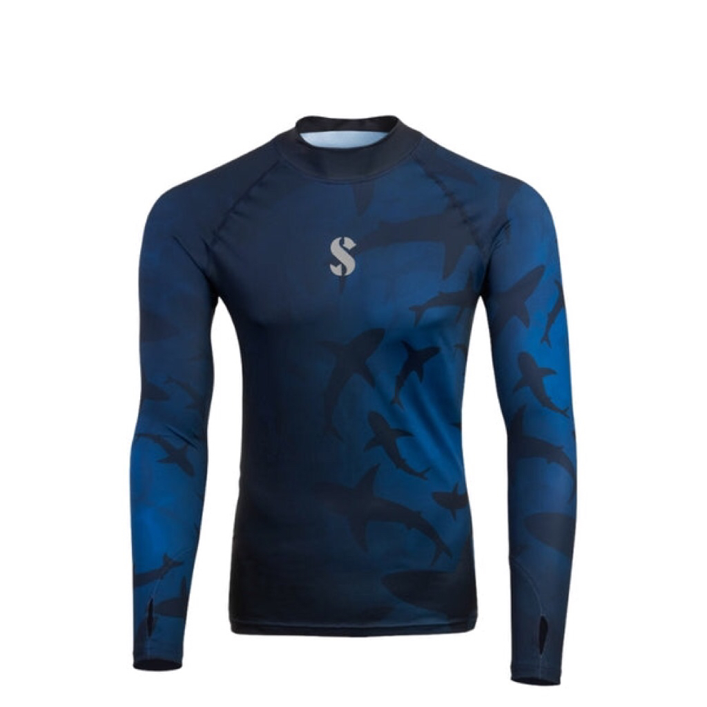 SCUBAPRO Rashguard Shark Man UPF 50