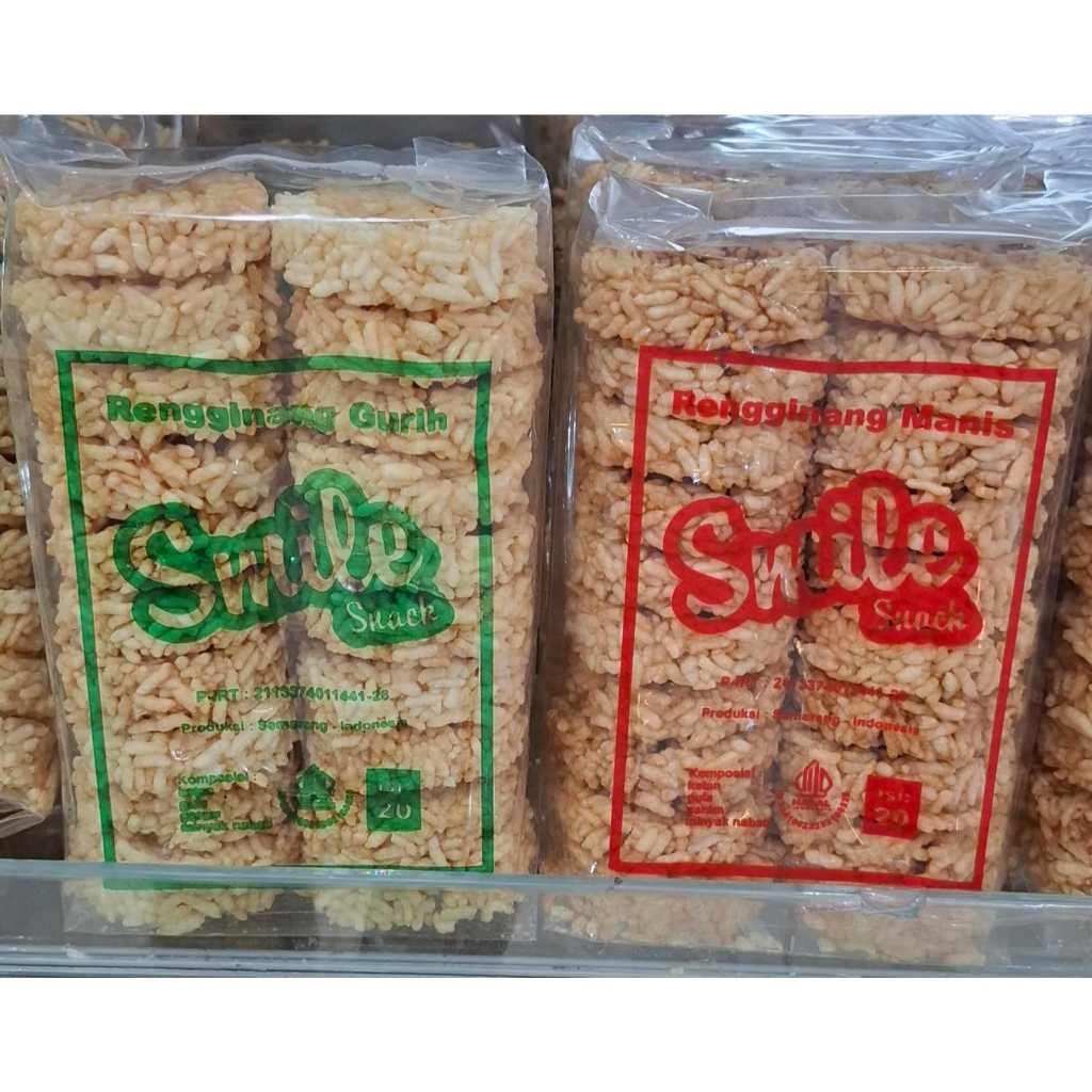 Smile Rengginang gurih dan manis