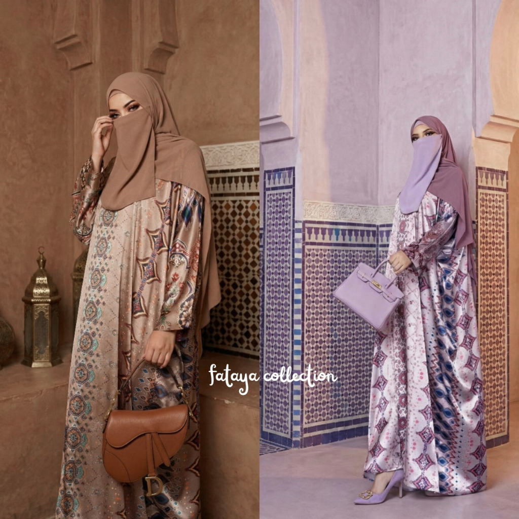 Fataya Collection SARALIA Abaya Series- Kain Silk