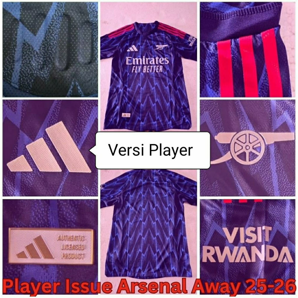 Arsenal away 25/26 player issue