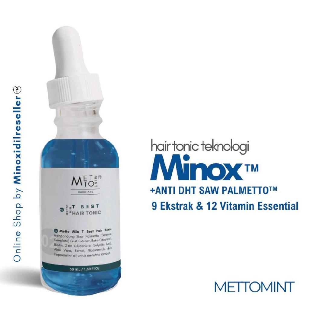 Mettomint Minoxidil Hair Tonic Anti DHT Edisi 2
