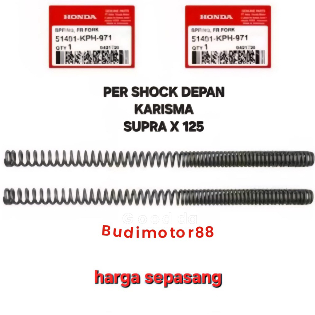 PER SHOCK DEPAN KARISMA SUPRA X 125 ORIGINAL