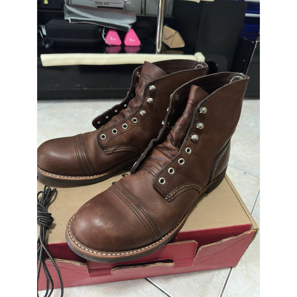 WTS Red Wing Iron Ranger Amber Size 43