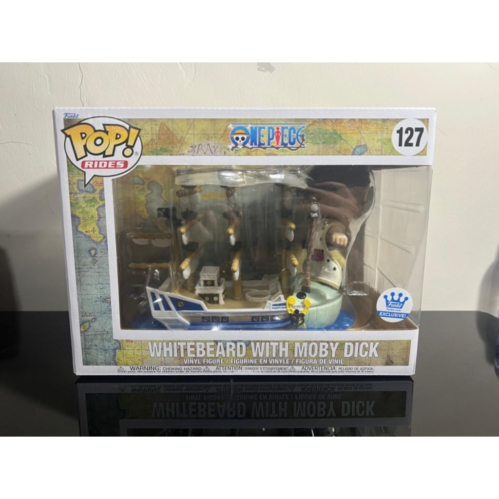 Funko Pop Whitebeard with moby dick Pop Rides