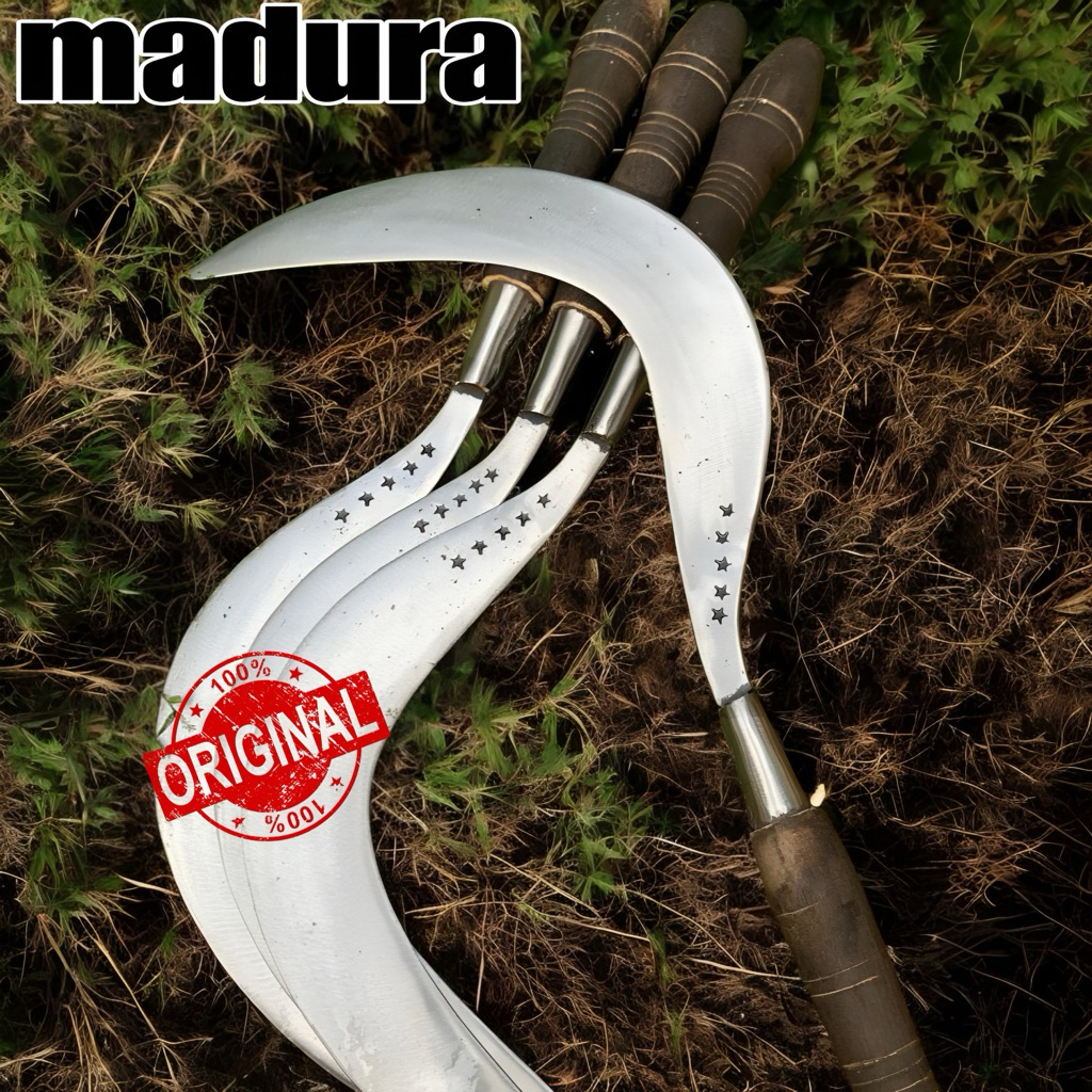 alat berkebun taman aret rumput asli Madura siap pakai