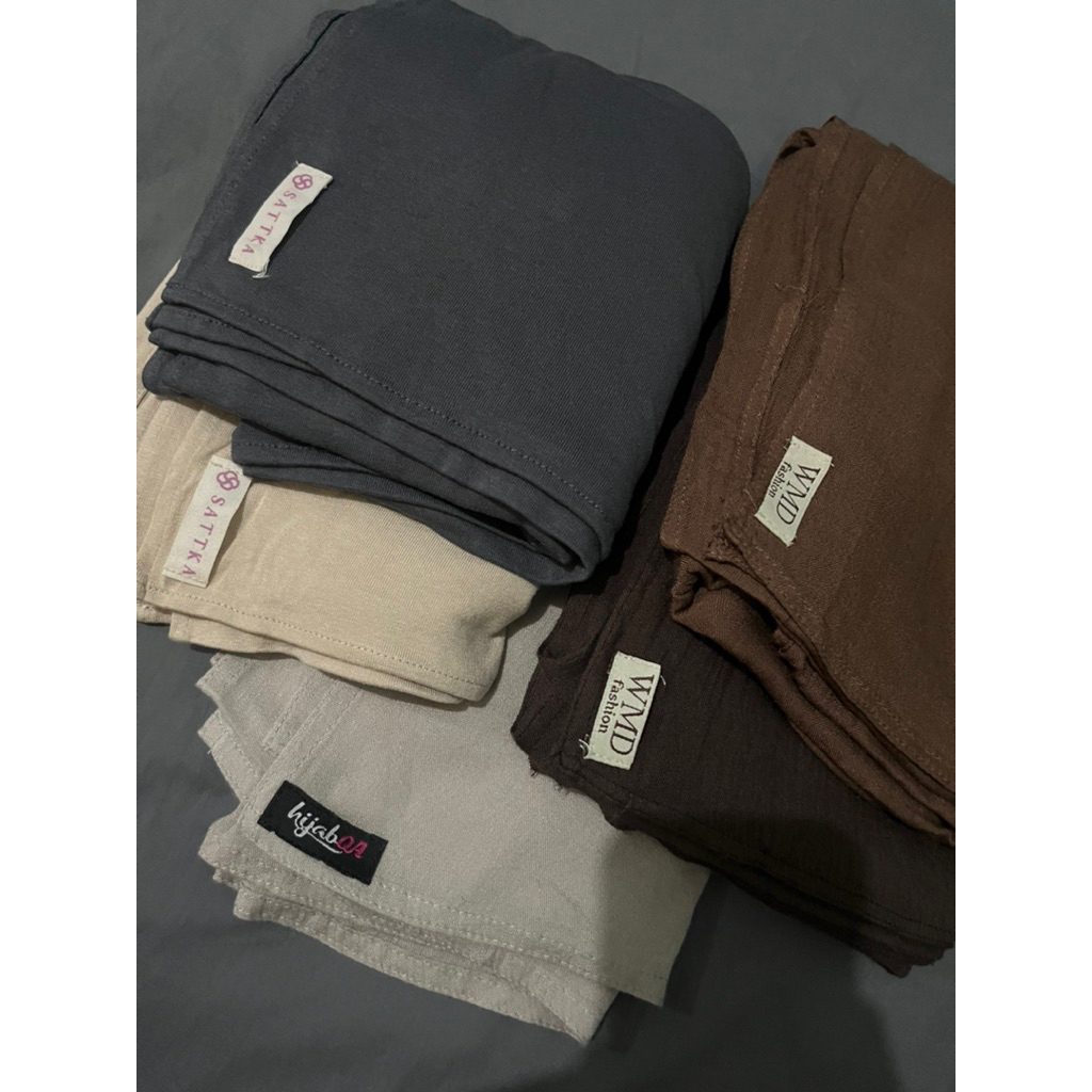 preloved hijab wmd, sattka, hijabqa, jasmine