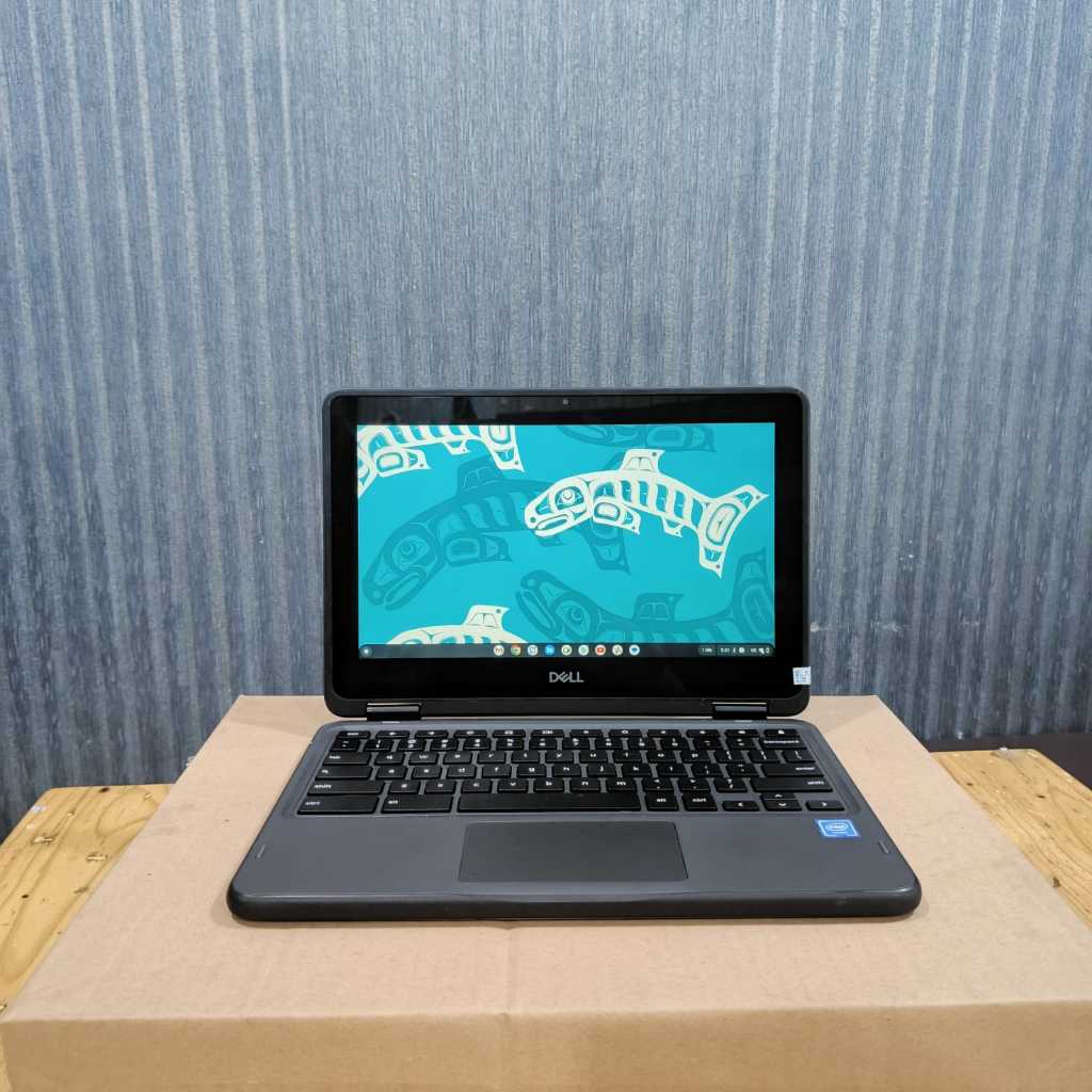Notebook Dell Chromebook 3100 2 in 1 , (Touchscreen) Tablet, OS Chromebook, Bisa Jadi Tablet, Layar 