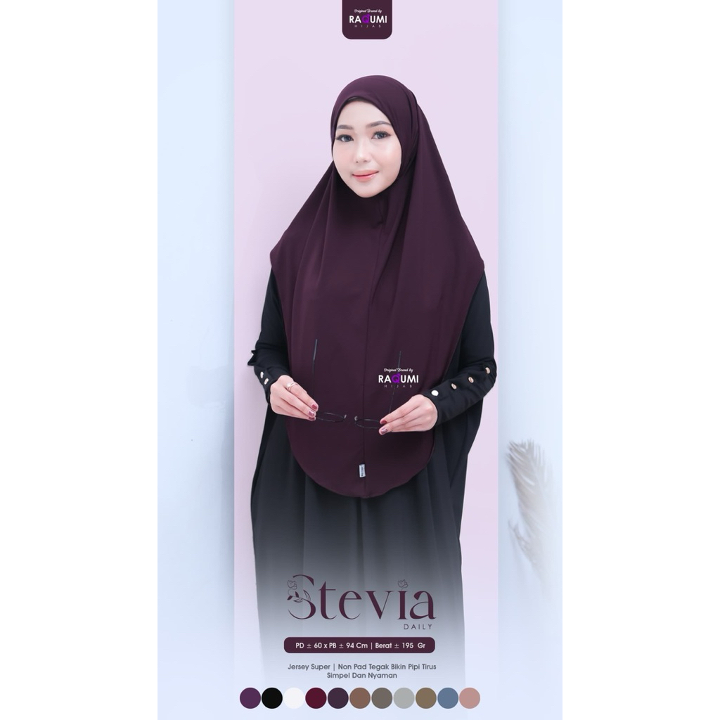 Raqumi Hijab Daily hijab //Stevia Daily ori by Raqumi Hijab