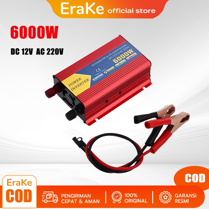 Inverter 6000 Watt Power Inverter DC Ke AC Power Inverter 6000W Inverter DC 12V to AC 220V Pengubah 