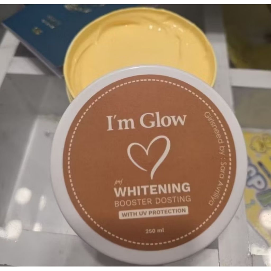 bodylotion IM GLOW, hb IM GLOW BPOM