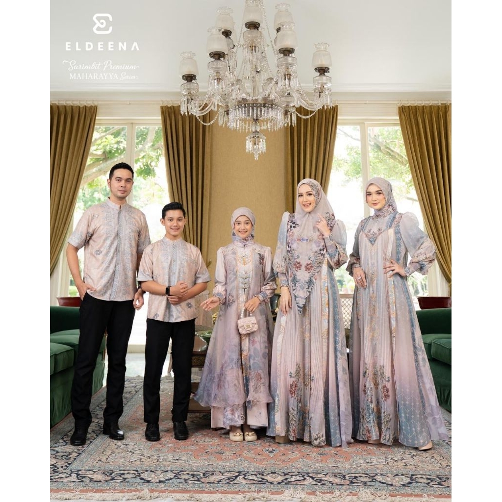 MAHARAYYA PREMIUM SERIES BY ELDEENA SYARI / GAMIS SET SYARI / SERIMBIT KELUARGA