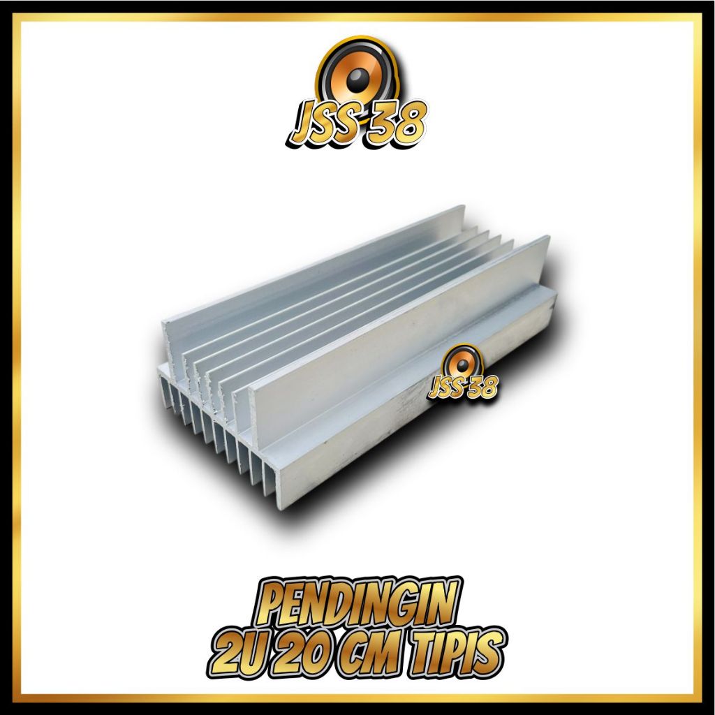 {PENDINGIN} Heatsink 2U 20 Cm Tipis || Heatsink 2U 20 Cm Tebal ups