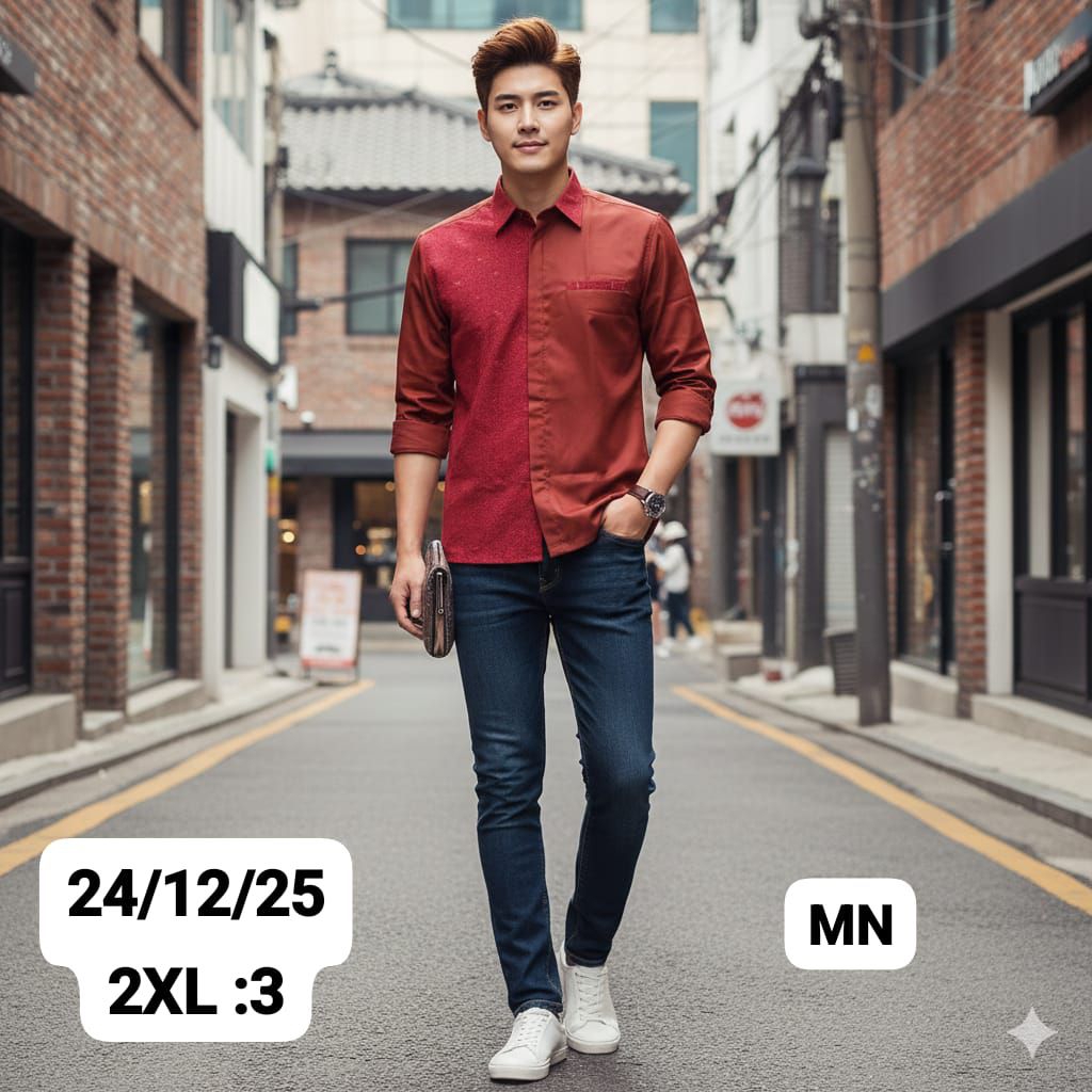 Miss Nauli | Kemeja Batik Batak Pria Lengan Panjang | Motif Ulos Batak