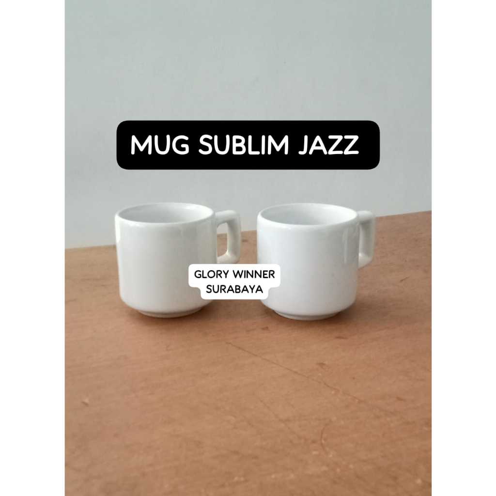 MUG JAZZ SUBLIM - MUG JENGKI - MUG JAZZ SUBLIM POLOS - MUG JENGKI COATING POLOS