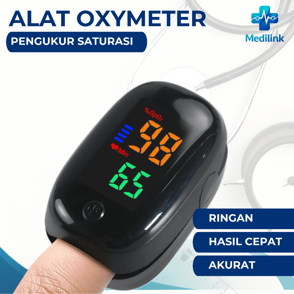 OXYMETER Alat Pengukur Saturasi Oksigen dan Detak Jantung Oxymeter LK87 dan A2