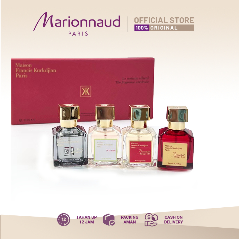 <100% Original>parfum baccarat GIFT SET 30ml x 4pc/Maison Francis Kurkdjian Baccarat Rouge 540 EXTRA