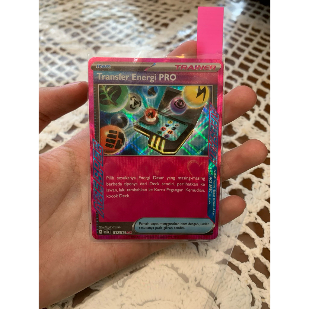 kartu pokemon Transfer Energi PRO ORI