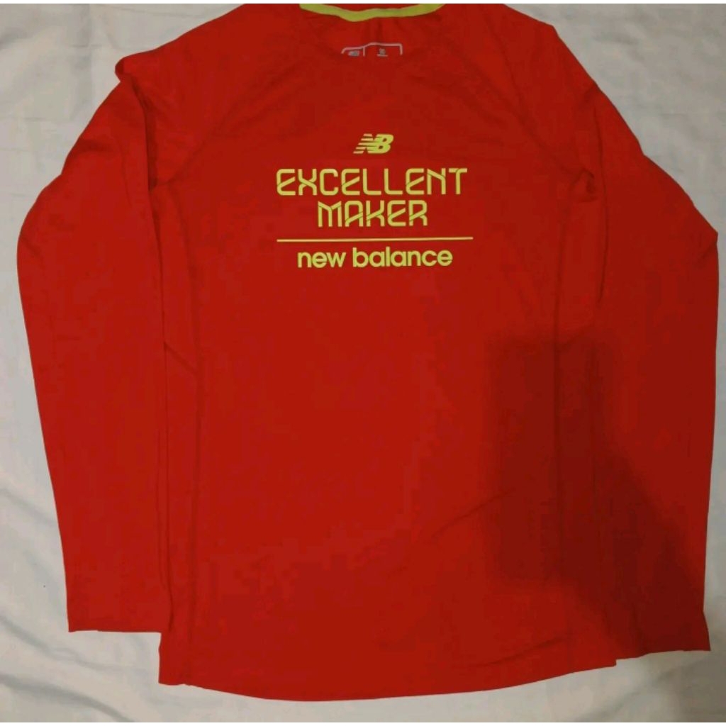 kaos nb longsleeve wanita