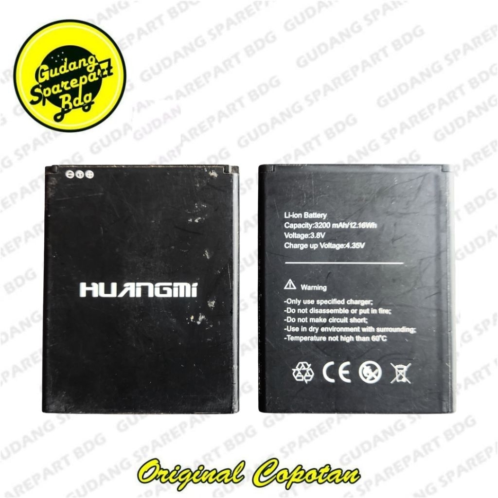 Baterai Battery Huangmi F8 ORI Copotan