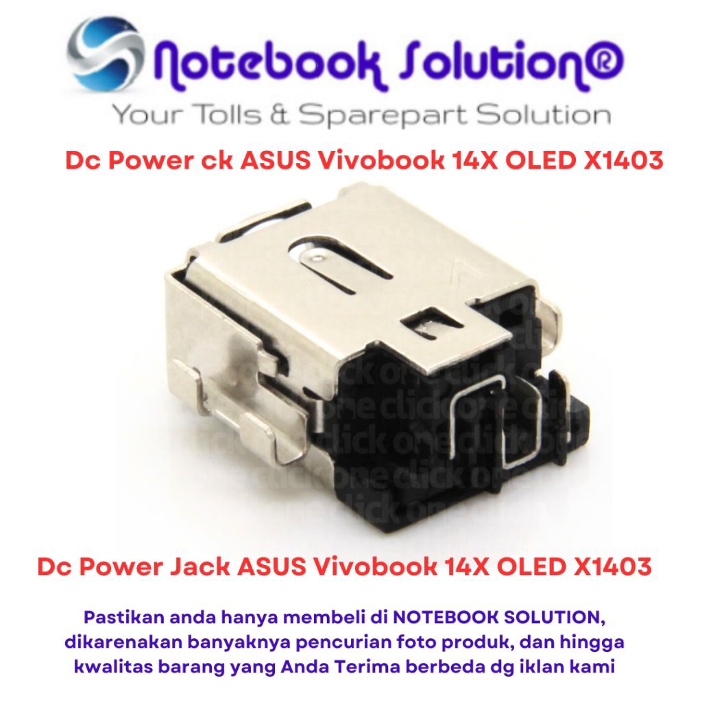 Dc Power ck  ASUS  ExpertBook B1400 B1500 VivoBook X3400 X3500 X7400 seriesVivobook 14X OLED X1403 A