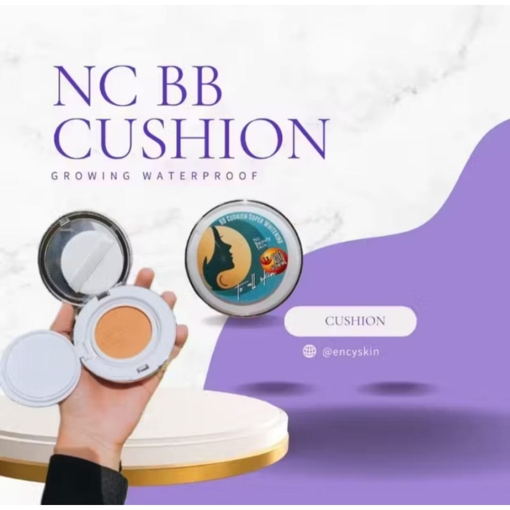 BB Cushion Glowing Waterproof By NC BEAUTY SKINCARE / NC BEAUTY SKINCARE BB Cushion Glowing