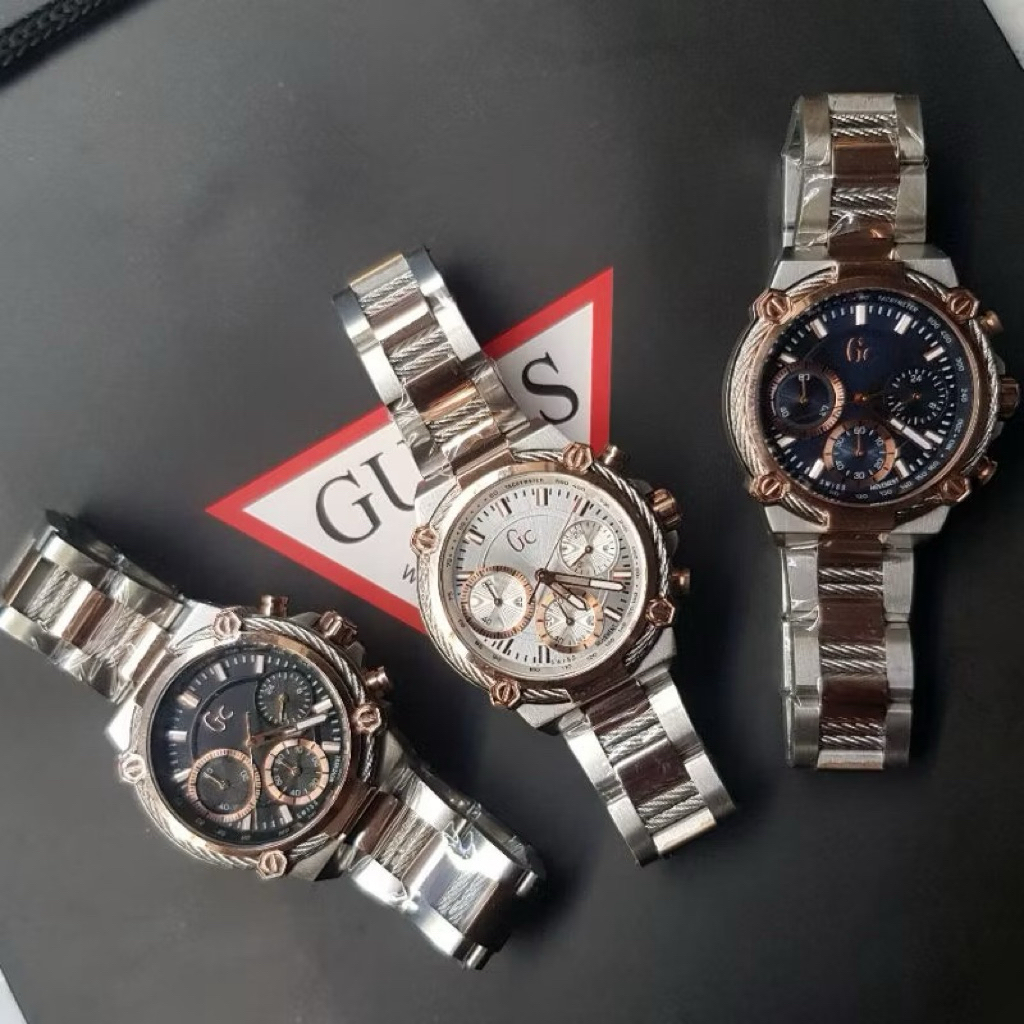 100% Original Jam Tangan Wanita GC Collection Cable Y25003G2