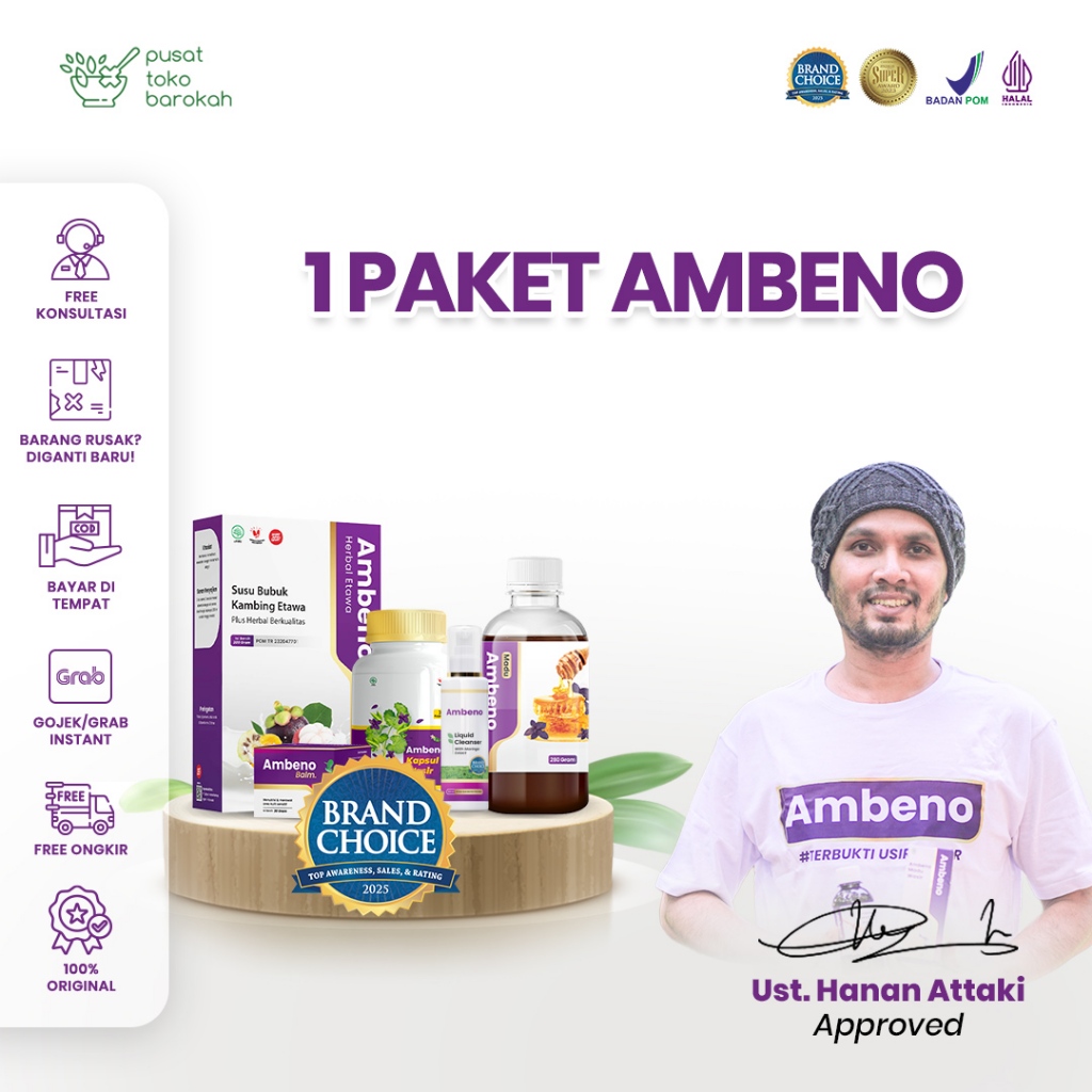 Ambeno - Salep Ambeno 1 Pcs | Menyembuhkan Wasir dan Obat Untuk Ambeien