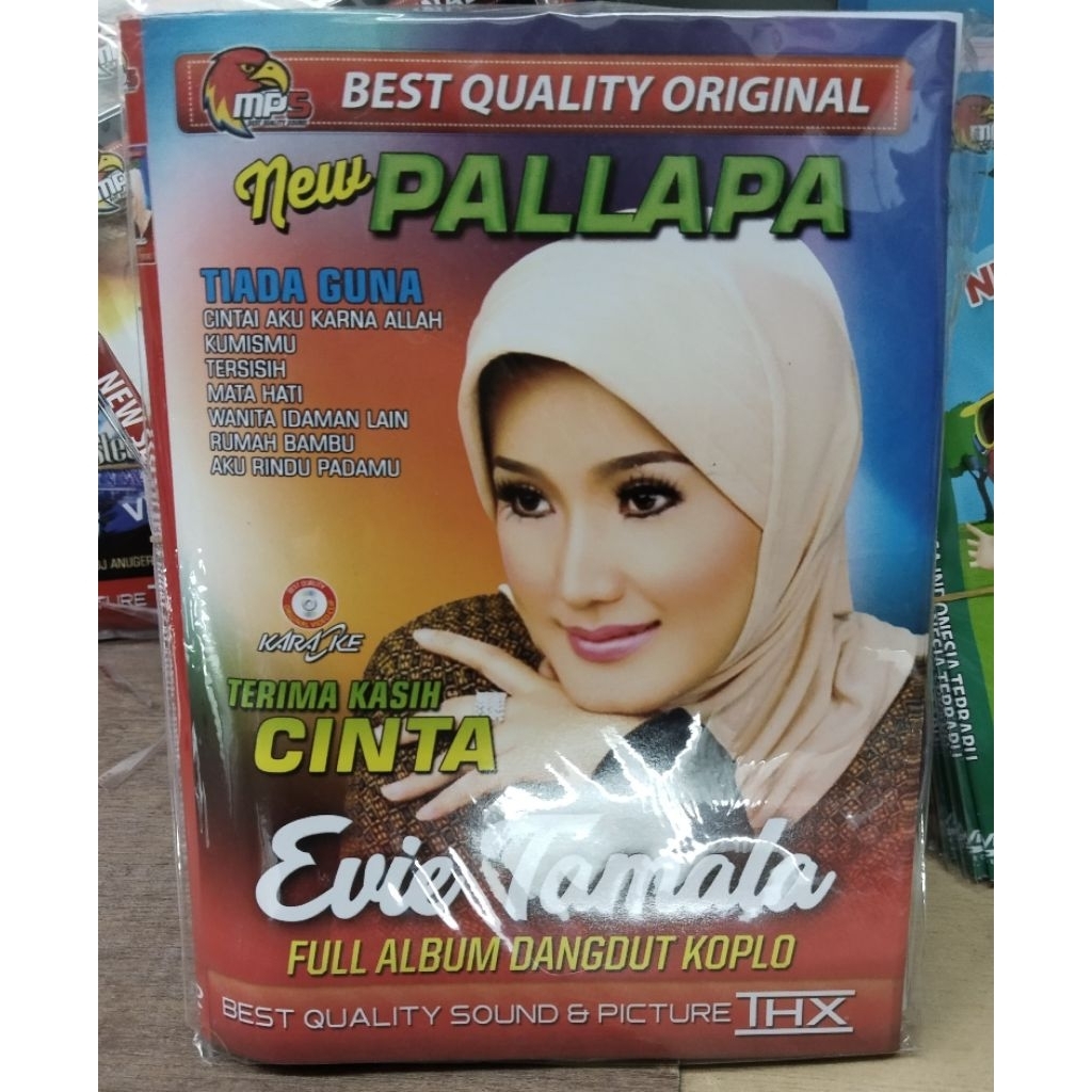 Kaset Mp5 lagu palapa Evie tamala ( tiada guna)
