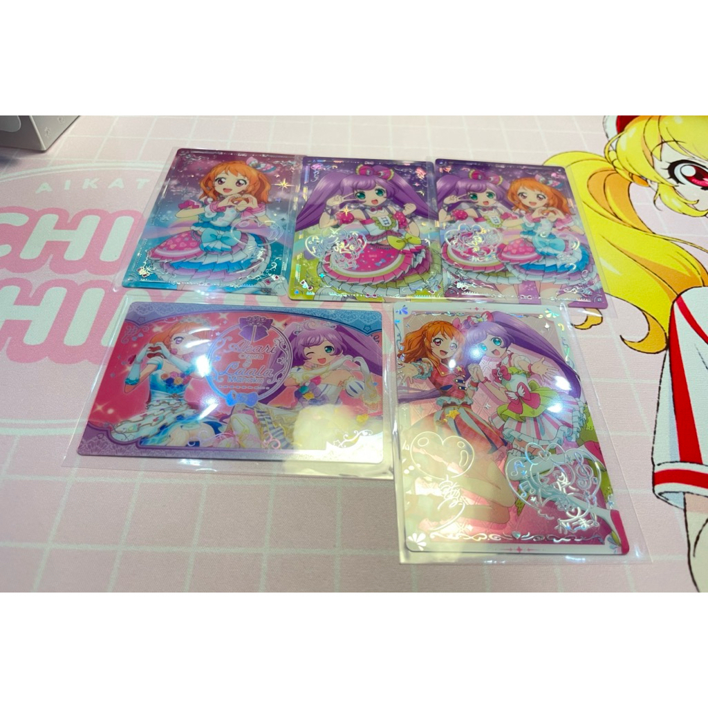 Aikatsu Pripara The Movie Wafer card Kartu Secret Akari Laala