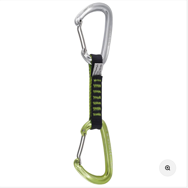 ORIGINAL Carabiner Runner Set Climbing Camp BNWT