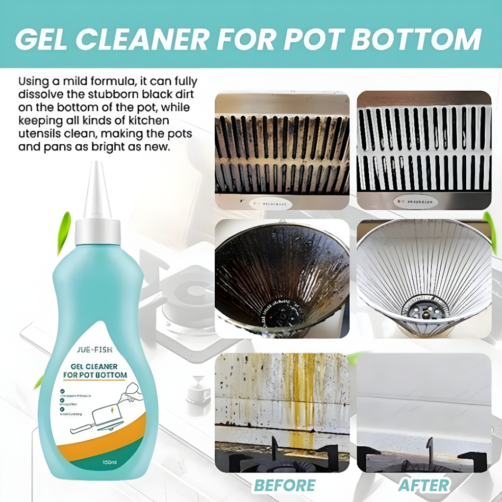 Pembersih Karatan Panci Wajan Cairan Penghilang Kerak Hitam Pada Panci Gosong 150Gr