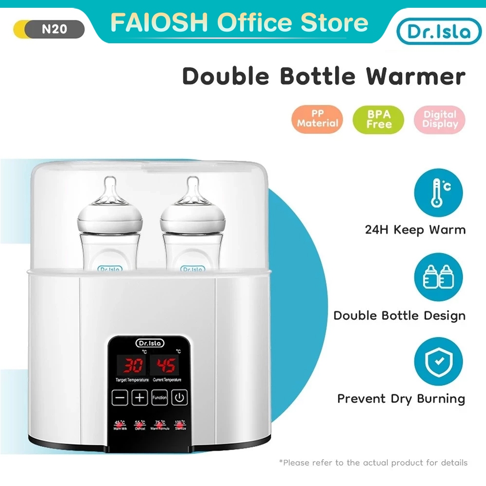 Dr.isla Sterilizer Botol Bayi Bottle Warmer 200ml Baby Safe Sterilizer Dot Bayi Botol Susu Penghanga